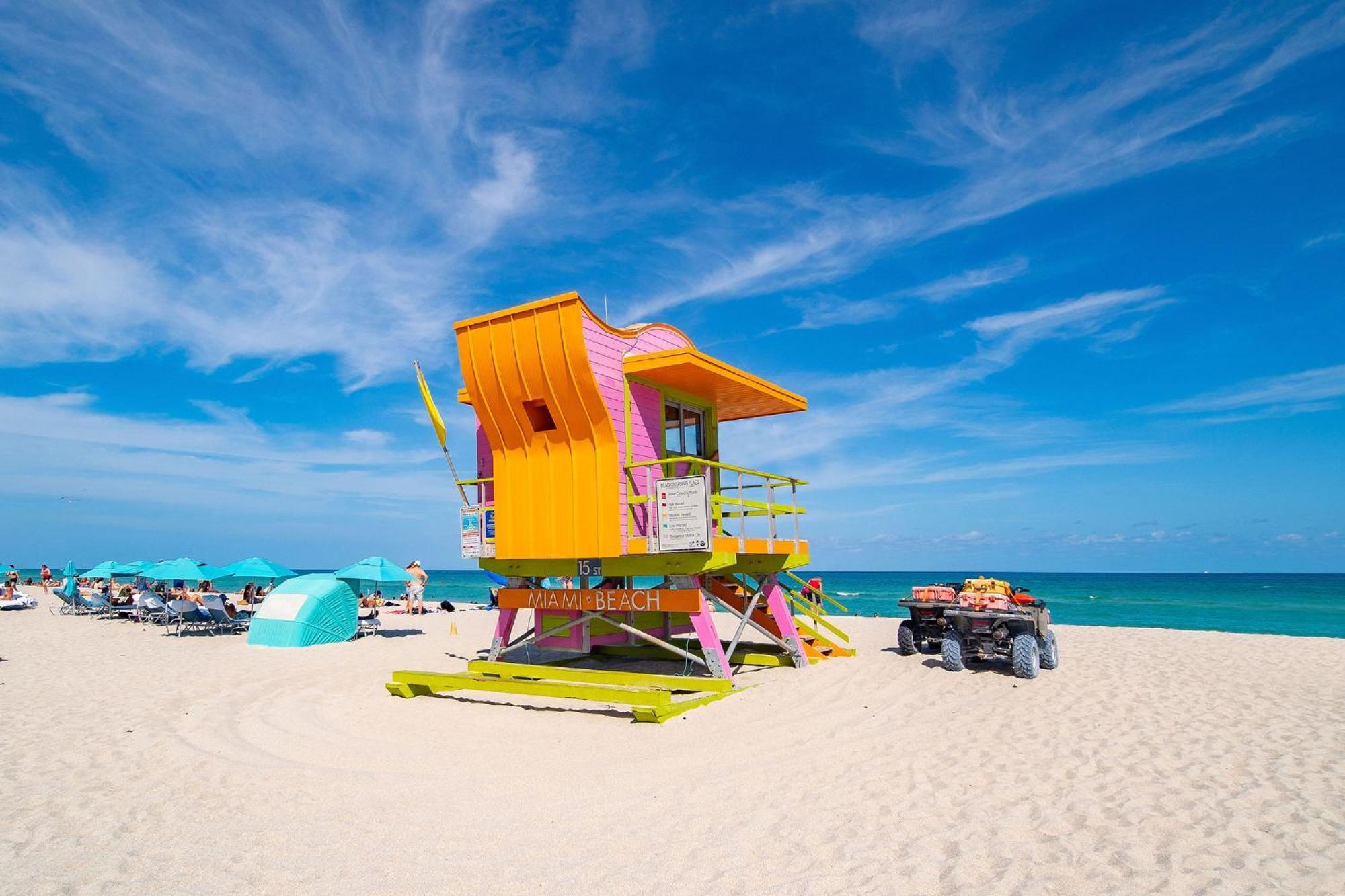 Chic Large Studio Apt Near Ocean Drive South Beach Miami Beach Exterior foto